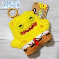 ♡正規品 ファグラー スポンジボブ キーリング イエロー 韓国 限定品 コラボ