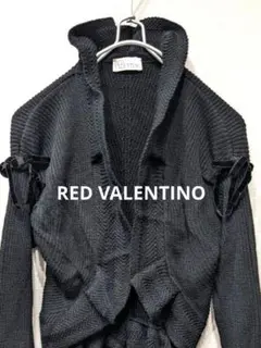 REDValentino ケープ風 オーバーサイズジャケット 42 スカラップ 