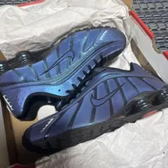 Nike Shox R4 Metallic Silver 美品