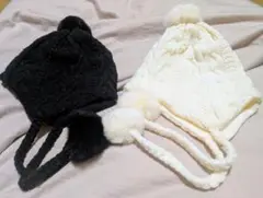 耳あて付き ニット帽