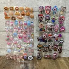 シール　おすそ分け　ラブブ パン ハート