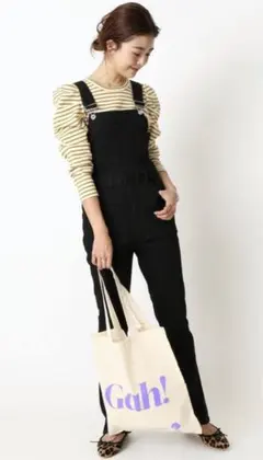 U by SPICK&SPAN タイトデニムオールインワン