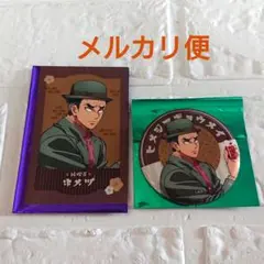 鬼滅の刃 悲鳴嶼行冥 AGF 純喫茶 缶バッジ・チェキ風カード