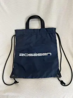 ROSASEN 2WAY ゴルフシューズバック　ナップサック ネイビーのサムネイル