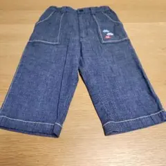 ファミリア　デニム ハーフパンツ 100cm