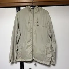 PERRY ELLIS ベージュ フード付き ナイロンジャケット　ヴィンテージのサムネイル