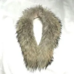 【極美品】レッキスファー ティペット 襟巻き ブラウン系リアルファー