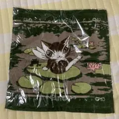 わちふぃーるど 猫のダヤン 睡蓮 ベビーダヤン 大判タオル