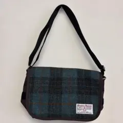 Harris Tweed チェック柄ショルダーバッグ