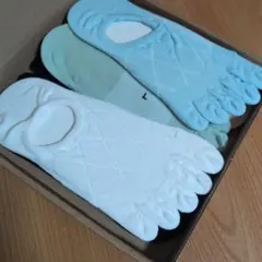 5本指フットカバーソックス 5足セット 22～25cm