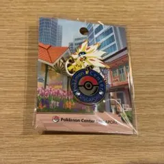 ポケモンセンターシンガポール 限定 ピンバッジ ソルガレオ ピカチュウ