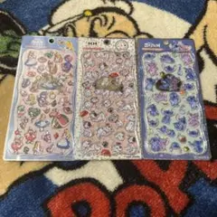 プチドロップスステッカー ディズニー 101匹わんちゃん アリス スティッチ