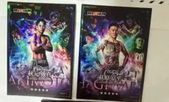 RIZIN ライコレ リアルカード FeatherWeight 萩原京平 - メルカリ