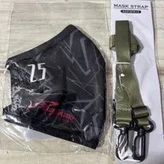 新品 ファジアーノ岡山 15周年記念ペナマスク L ストラップセット 25