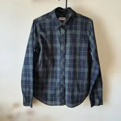 McGREGOR 長袖チェックシャツ M グリーンチェック　晩夏のサムネイル