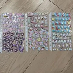 サンリオ　ぷくっとシール　ダイソー
