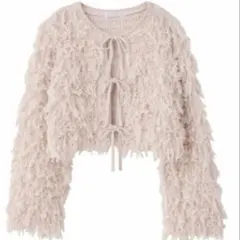 タグ付き新品　PEACH JOHN シャギーファーボレロ　ピンク