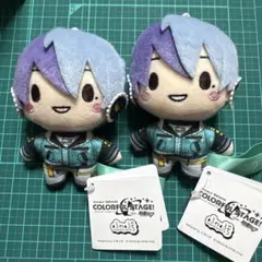 プロセカ ふわぷち マスコット 東雲彰人 青柳冬弥 ビビバス 2点セット