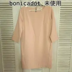 【bonica dot】〈新品〉2次会/同窓会/7部袖ワンピース/ピンクのサムネイル