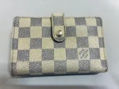 LOUIS VITTON ダミエ アズール がま口 財布
