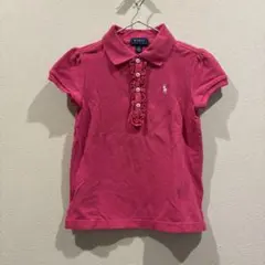 POLO RALPH LAUREN ポロシャツ 女の子 サイズ6 120 美品