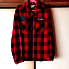 レディース 長袖チェックシャツ