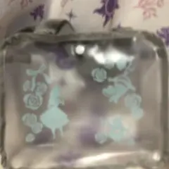 不思議の国のアリス　スパバッグ　ビニールバッグ　アリス　チェシャ猫　ディズニー