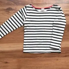 プティマイン　ボーダー　長袖　ロンT 長袖シャツ