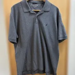 NAUTICA ポロシャツ グレー XLのサムネイル