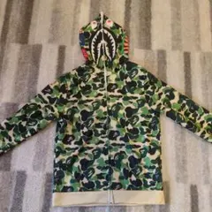 迷彩柄 シャークフード パーカー