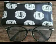 【赤字】Zoff　ボストン型サングラス　メガネ 度あり　グラスカラー：グリーンのサムネイル