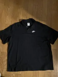 Nike ブラック ポロシャツ