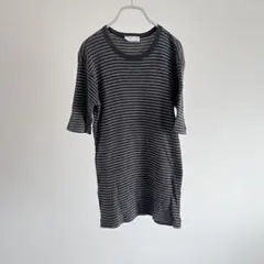 90s 白タグ　agnis b. アニエスb ボーダー　カットソー