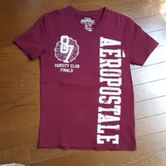 【未使用品】エアロポステール　半袖Tシャツ　エンジのサムネイル