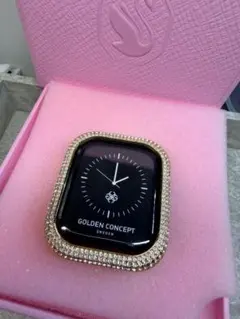 美品・スワロフスキー使用】Apple Watch カバー 41mm対応