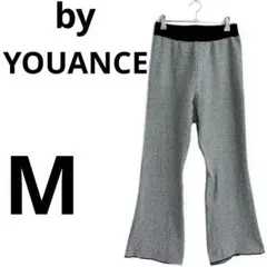 by YOUANCE WEGO ニットフレアパンツ　柄1 Mサイズ