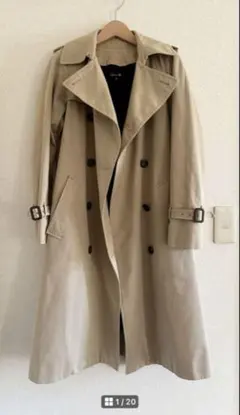 トレンチコート ライナー付き