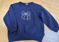 プティマイン 長袖トレーナー　裏毛　110cm