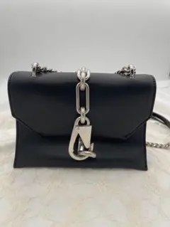 チャールズアンドキース ミニショルダーバッグ ブラック