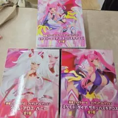 麻雀ファイトガールフィギュアコレクション 3体セット