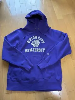 Champion パーカー　紫