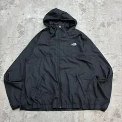 THE NORTH FACE　サイクロンジャケット　M　ブラック　フード　古着