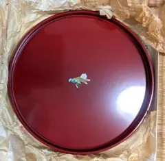 漆器のアソベ 金箔 高級 漆器 銘々盆 揃 銘々皿 芽生 松 盆 トレー 箱