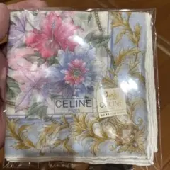 【新品未使用品】セリーヌ　ハンカチ　花柄　CELINEのサムネイル