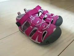 KEEN ベビーサンダル ピンク
