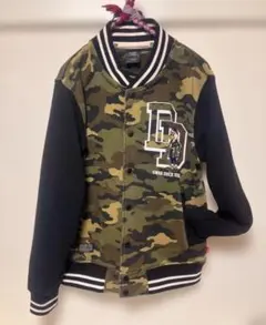 B/ONE/SOUL・古着・スタジャン☆迷彩柄☆フード無し・サイズМ