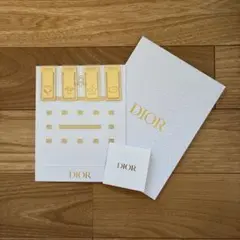 DIOR ゴールド装飾しおり 5枚セット