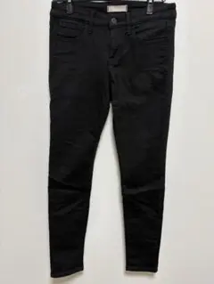 ブラック スキニーデニム