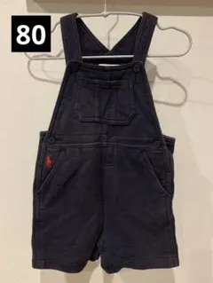 ラルフローレン　ネイビー オーバーオール　サイズ80