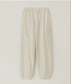 OHOTORO Nylon Cargo Pants アイボリー